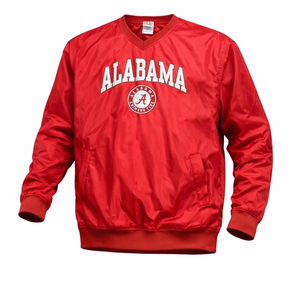 Red Oak Other - Vintage Red Oak Alabama Crimson Tide Men’s Red Windbreaker Jacket Size L​​​​​